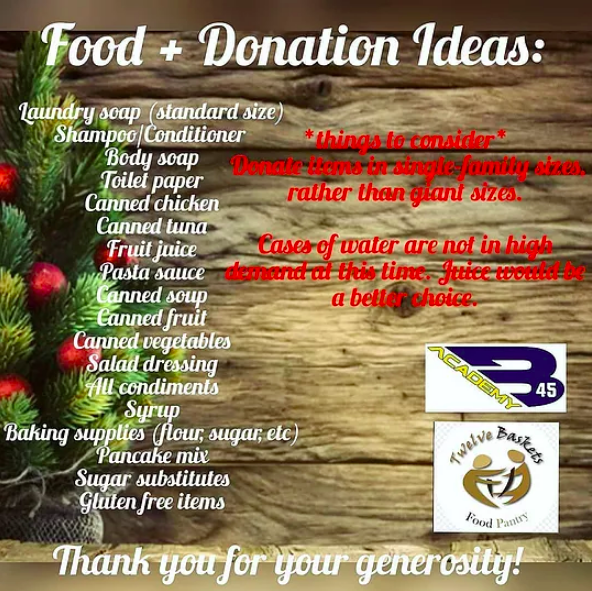 Programs, annual donation